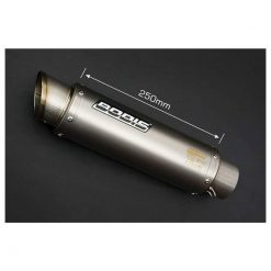 Auspuff BODIS GP1-RS in INOX/FULL TITAN (SS/FT) zu KTM (CH- Homologiert)