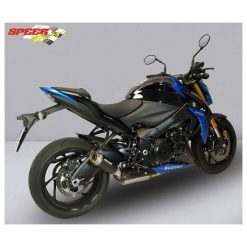 Auspuff BODIS GPC-RS II CARBON INOX/SCHWARZ (SS/BL) zu Suzuki (CH- Homolog