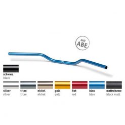 Lenker LSL SUPERBIKE (A01) Ø 22mm aus Alu in GOLD (B 760 x H 65 - 150mm ve