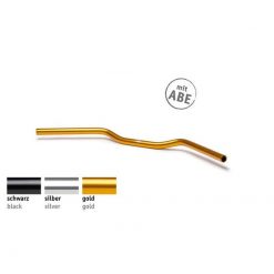 Lenker LSL CLUBMAN (AS1) Ø 22mm aus Alu in GOLD (B 690 x H 40 - 115mm vers