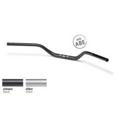 Lenker LSL NAKED BIKE KONI (X02) Ø 22/28.6mm aus Alu in SILBER MATT (B 790