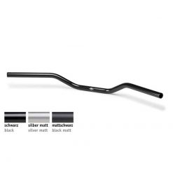 Lenker LSL ROADSTER (A01) Ø 25.4mm aus Alu in SCHWARZ MATT (B 810 x H 80 -