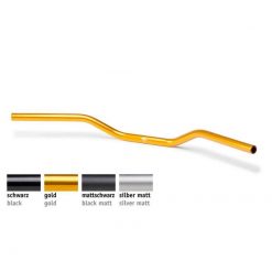 Lenker LSL ROADSTER (A01 LL) Ø 25.4mm aus Alu mit KB in SCHWARZ (B 810 x H