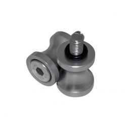 Ständeraufnahmen SHIN YO (Paar) in Silber zu Aprilia/Triumph/Yamaha mit Ge