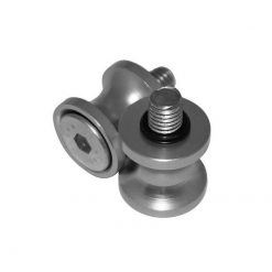 Ständeraufnahmen SHIN YO (Paar) in Silber zu BMW/Ducati/Honda/Kawasaki/KTM