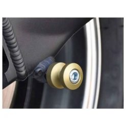 Ständeraufnahmen MP (Paar) in Gold zu Aprilia/Triumph/Yamaha mit Gewinde M
