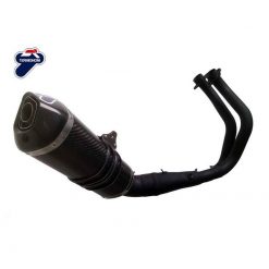 Auspuffanlage TERMIGNONI RELEVANCE in EDELSTAHL/CARBON BLACK ED. zu Yamaha