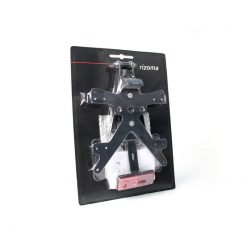 Kennzeichenhalter RIZOMA FOX in SCHWARZ zu Kawasaki inkl. Kennzeichenbeleu