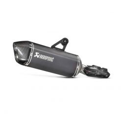 Auspuff AKRAPOVIC SLIP-ON in TITAN-SCHWARZ mit CARBON-ENDCAP zu BMW (CH Ho