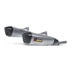 Auspuff AKRAPOVIC SLIP-ON in TITAN mit CARBON-ENDCAP zu BMW (CH Homologier