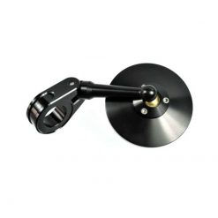 Rückspiegel motogadget (1 Stück) m-REAR 75 aus Alu in SCHWARZ Spiegelfläch