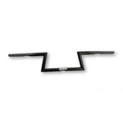 Lenker FEHLING Z-BAR HIGH WIDE mit KK- & 5 Loch KB Ø 25.4mm in SCHWARZ (B
