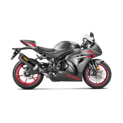 Auspuff AKRAPOVIC SLIP-ON in CARBON mit CARBON-ENDCAP zu Suzuki (CH Homolo