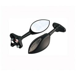 Rückspiegel SHIN YO (Paar) RIPON mit LED Blinker in SCHWARZ (Bef. an Versc