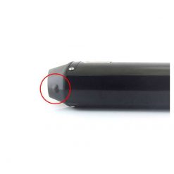 Stopfen IXIL aus GUMMI mit Logo für Endkappen HEXOVAL XTREM (Oeffnung Schr