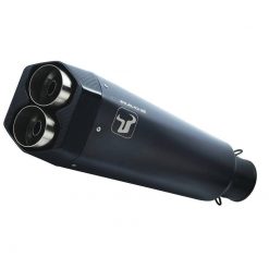 Auspuff IXRACE M9 Dualexit in inox-schwarz zu Honda (CH-Hom)