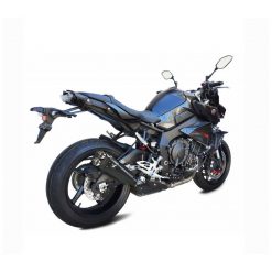 Auspuff IXRACE M9 Dualexit in inox-schwarz zu Yamaha (CH-Hom)