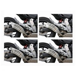 Auspuff IXRACE Z7 Dualexit in inox zu Honda (CH-Hom)