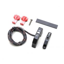 Armatur DAYTONA (1 Stück) SLIM TYPE 2 Schalter An/Aus in SCHWARZ mit Schel