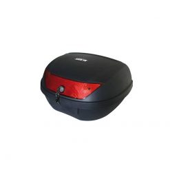 Topcase SHIN YO NAPOLI UNIVERSAL in SCHWARZ inkl Montageplatte, 51 Liter,
