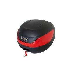 Topcase SHIN YO MILANO UNIVERSAL in SCHWARZ inkl Montageplatte, 32 Liter,