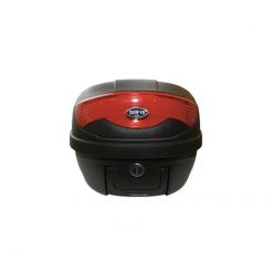 Topcase SHIN YO VENEZIA UNIVERSAL in SCHWARZ inkl Montageplatte, 29 Liter,