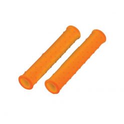 Bremshebelgrip BIKE IT (Paar) aus SILIKON UNIVERSAL ORANGE (Ø 11/13 x 76mm