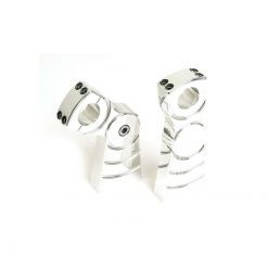 Riser RITZ (Paar) MOOVE für Ø 25.40mm Lenker in CHROM (M12x1.5 - Höhe: 11.