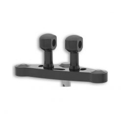 Riser MÜLLER MOTORCYCLE (Paar) für Ø 31.80mm Lenker in SCHWARZ GLANZ (UNF