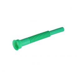 Auslaufrohr hünersdorff STANDARD 275mm grün (Anschluss Ø 38/29mm)