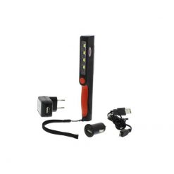 Hand- Werkstattleuchte JMP 2W COB LED mit AKKU und Ladekabel, mit Magnetpl