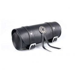 Werkzeugrolle NN PRODUCTS in SCHWARZ aus Rindleder mit Chromdeckel und Con