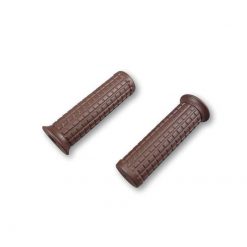 Griffe NN PRODUCTS (Paar) TPR - Soft OBLONG (Ø 25.4 x 124mm) in DUNKELBRAU