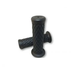 Griffe NN PRODUCTS (Paar) TPR - Soft DIAMOND (Ø 25.4 x 124mm) in SCHWARZ (