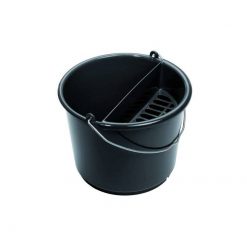 Eimer hünersdorff Kundendienst 10l dunkelgrau mit Schwammablage