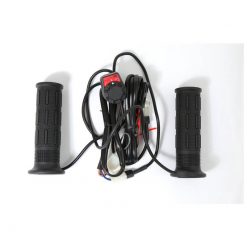 Griffe beheizbar / Heizgriffe Ø 22mm einstellbar KOSO ATV 2 Stufen L: 130mm