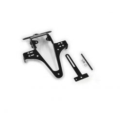 Kennzeichenhalter HIGHSIDER TYP 6 in SCHWARZ UNIVERSAL, Montagefläche 75x1