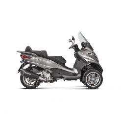 Auspuff AKRAPOVIC BLACK-LINE (SLIP-ON) in TITAN mit CARBON-ENDCAP zu Piagg