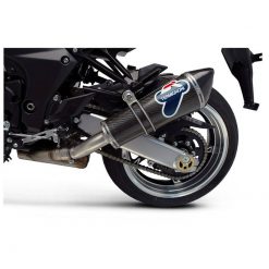 Auspuff TERMIGNONI CONIC SLIP-ON in INOX/CARBON zu Kawasaki (CH Homologier