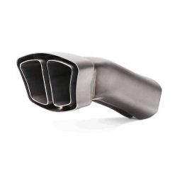 Dezibelkiller AKRAPOVIC in V4A zu HX2 - HEXAGONAL RECHTS - Yamaha, Ducati