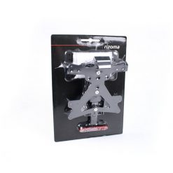 Kennzeichenhalter RIZOMA FOX in SCHWARZ zu Yamaha inkl. Kennzeichenbeleuch