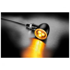 Blinker Kellermann (1 Stück) Bullet 1000 DARK mit LED in schwarz/schwarz (