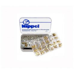 Nippel Sortiment Fix 104/4700 Schraub und Lötnippel, 338-teilig