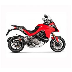 Auspuff AKRAPOVIC GP STYLE (SLIP-ON) in TITAN mit CARBON-ENDCAP zu Ducati