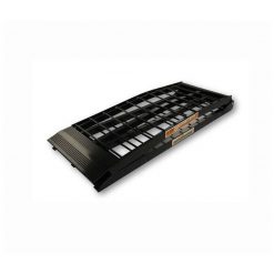 Auffahrrampe MP WIDE aus ALU, in schwarz, faltbar auf  L: 123cm, (L:239cm