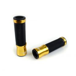 Griffe LSL (Paar) STYLE (Ø 22 x 125mm) aus Alu in GOLD/SCHWARZ (offen)