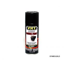 Farbspray VHT BARREL PAINT für Kopf/Motor Motorrad in SCHWARZ GLANZ bis 28