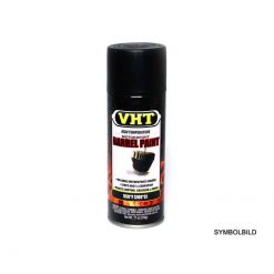 Farbspray VHT BARREL PAINT für Kopf/Motor Motorrad in SCHWARZ SEIDENGLANZ