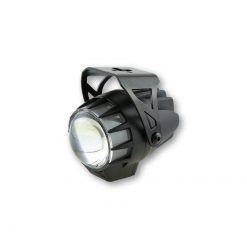 Ellipsoidscheinwerfer HIGHSIDER DUAL-STREAM aus ALU in SCHWARZ mit Power L