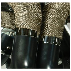 Abschlussbride DEi (1 Stück) Ø 47-56mm aus Edelstahl für Hitzeband Montage